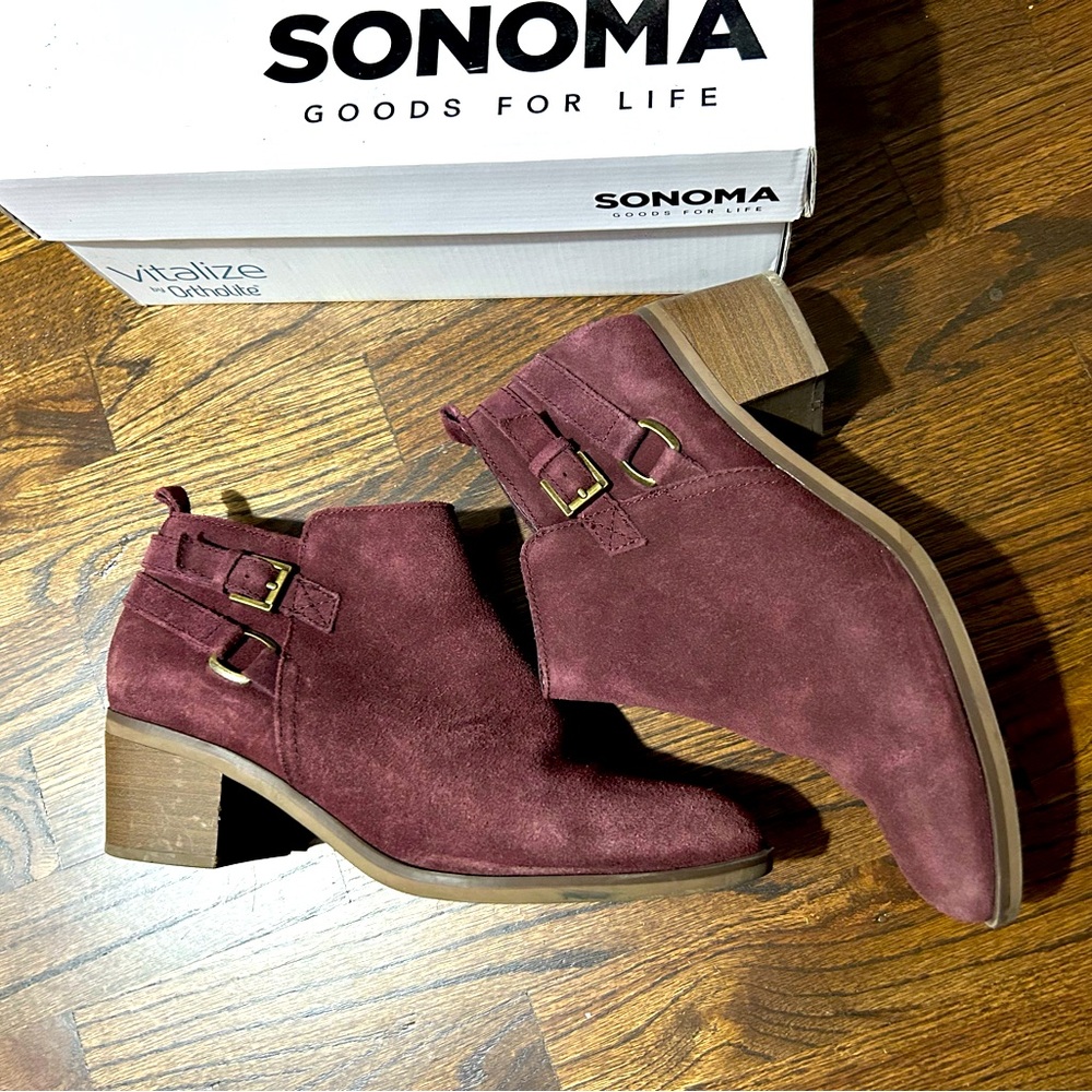 💠Burgundy bootie